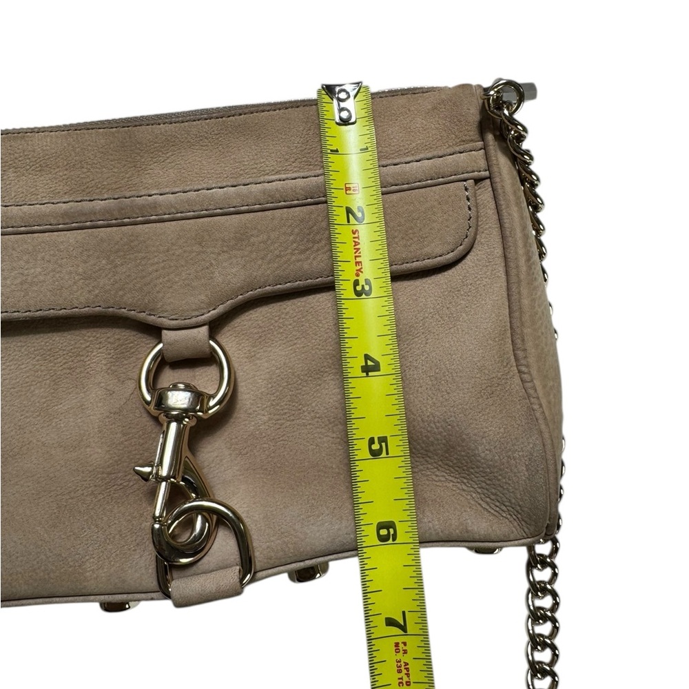 Rebecca Minkoff Nubuck Mini Mac with chain Strap - Picture 9 of 11
